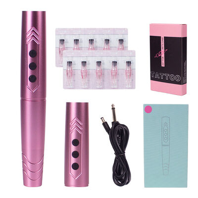 Dual Battery Microblading 1200mAh Wireless Permanent Makeup Tattoo Pen Permanent Makeup Machine supplier