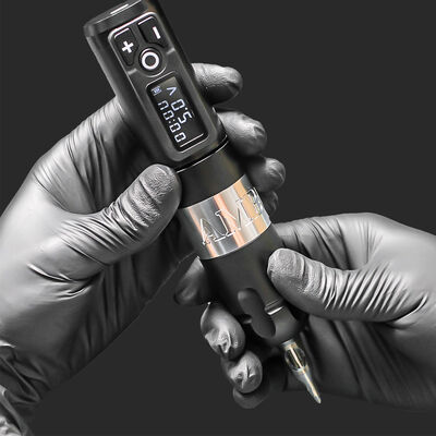 Ambition Soldier Digital Display Electric Tattoo Gun Wireless Machine Rotary Tattoo Pen Machine for Tattoo Artist supplier