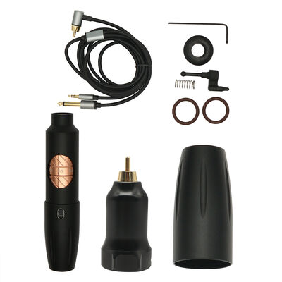 Dermographe Maquillage Digital Wireless Battery Rotary Tattoo Machine Permanent Makeup Tattoo Gun supplier