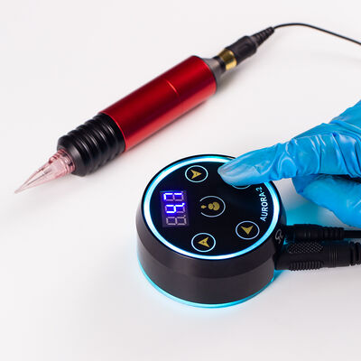 Wholesale New Upgrade Digital LCD Display Touch Screen Mini Aurora 2 Tattoo Power Supply Fit All Tattoo Machine supplier
