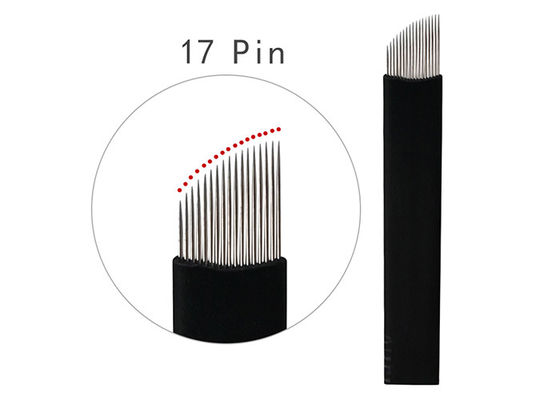 0.18MM Nano 17 Pins Eyebrow Micropigmentation Needles supplier