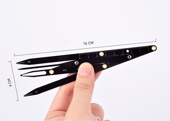 Permanent Makeup Caliper Eyebrow Ruler Microblading Tools supplier