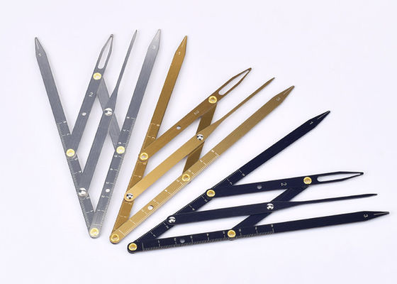 Permanent Makeup Caliper Eyebrow Ruler Microblading Tools supplier