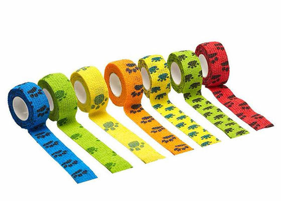 6 Size Colors Disposable Self Adhesive Elastic Bandage supplier