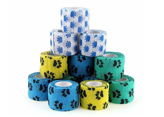 6 Size Colors Disposable Self Adhesive Elastic Bandage supplier