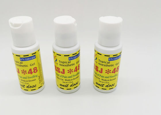 SSJ48 Tattoo Numbing Cream Eyebrow Microblading Painless Gel supplier