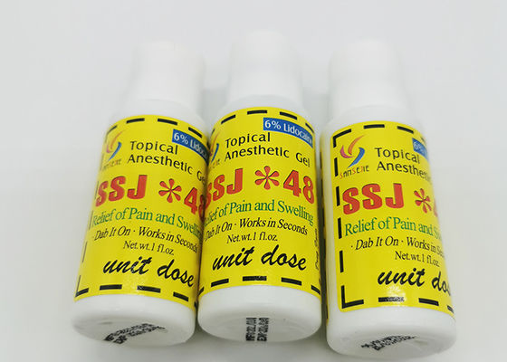 SSJ48 Tattoo Numbing Cream Eyebrow Microblading Painless Gel supplier