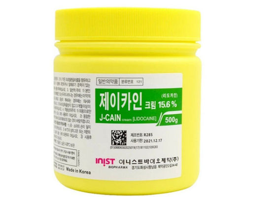 Korea J-Cain 15.6% Permanent Makeup 500g Tattoo Numb Cream supplier