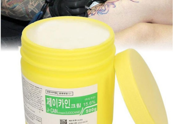 Korea J-Cain 15.6% Permanent Makeup 500g Tattoo Numb Cream supplier