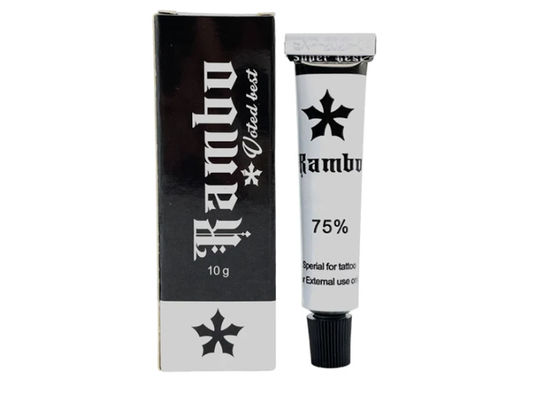 10g RAMBO Painless Permanent Makeup Topical Tattoo Numb Cream