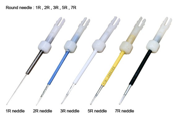 Stainless Steel Permanent Makeup Needles Safe For Mosaic Machine 0