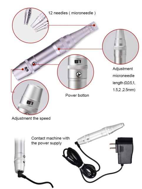 Permanent Makeup Machine - Electric Microneedle Pen Therapy Machine 2