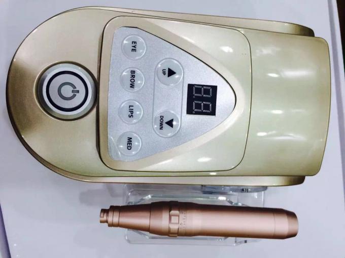 PUP Digital Permanent Makeup Machine For Lip / Eyebrow Tattoo Variable Speed 2