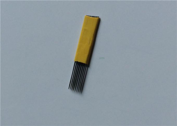 Permanent Makeup Microblading Eyebrow Tattoo Needles 15M Disposable Less Vibration 0