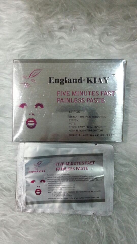 England Kiay Topical Anesthetic Cream And Five Minutes Fastest Painless Lip Paste 1