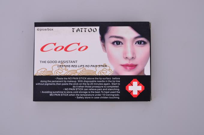 Painless Patch Tattoo Anesthetic Cream for Permanent Makeup Tattoo Lip 0