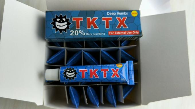 10g TKTX Topical Anesthetic Cream Numbing Skin Fast for Tattoo Body 0