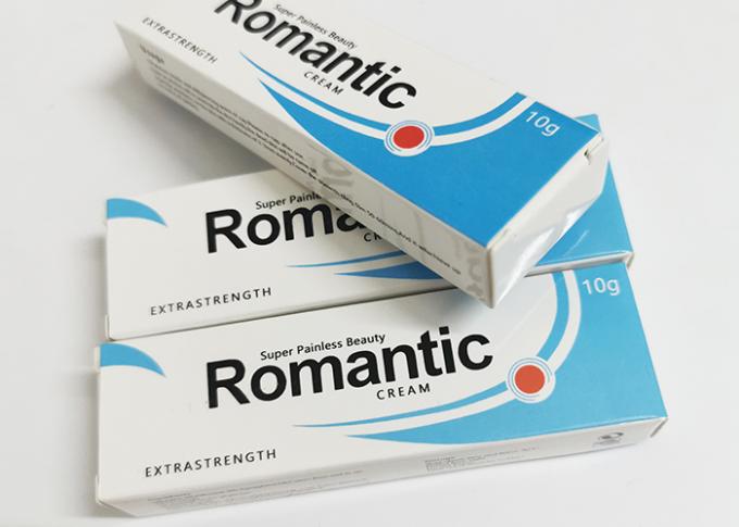 10G Romantic White Color Eyebrow Tattoo Numbing Cream 0