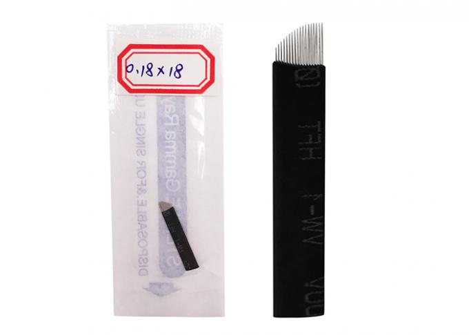 Nano 18 Pins Disposable Eyebrow Tattooing Needles 0