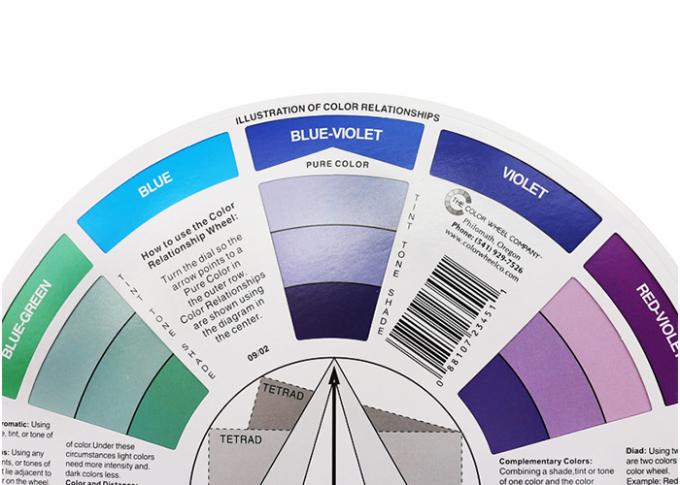 Tattoo Pigment Color Wheel Paper Card Equipment Supplies 0