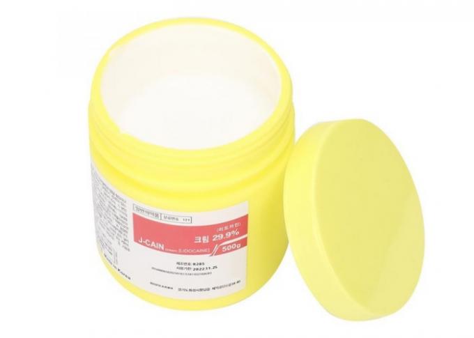 29.9% Lidocaine J-CAIN Anesthetic Fast Skin Tattoo Numb Cream 500G 0