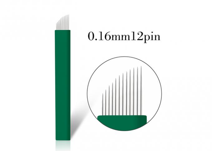 Nano 0.16MM Thin Eyebrow Microblading Permanent Makeup Needles 1