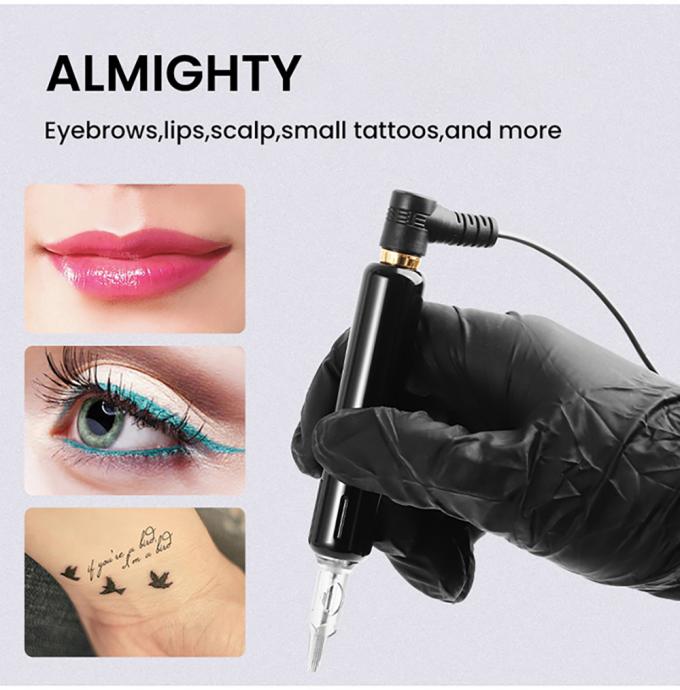 Rotary Tattoo Machine Professional RCA Interface Tattoo Pen Permanent Makeup PMU Machine 1