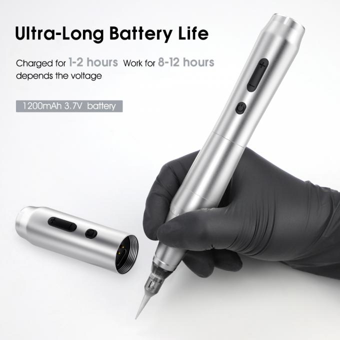 Wireless Dermografo Machine SPMU Cordless Eyebrow Permanent Makeup Universal Cartridge Microblading Machine Tattoo Pen 7