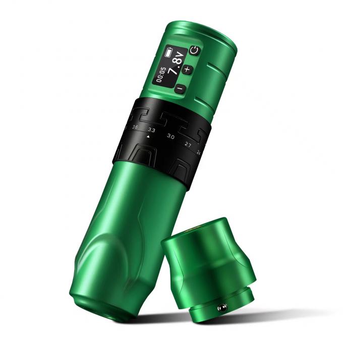 1500mAh Wireless Tattoo Gun INKONE SABER Coreless Tattoo Machine Pen Powerful Motor Long Stroke 4.2mm Aircraft Aluminum 3
