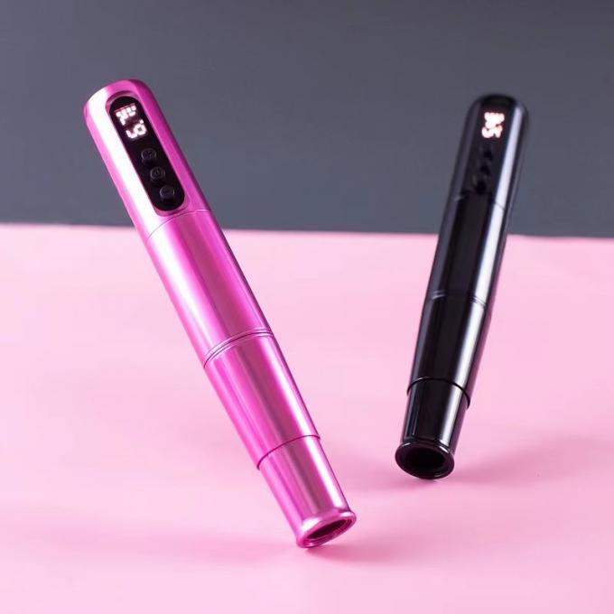 Scalp Micropigmentation Eyebrow Eyeline Lip Rotary Tattoo Cartridges Pen Stainless Steel with Electric Battery Power Supply 0