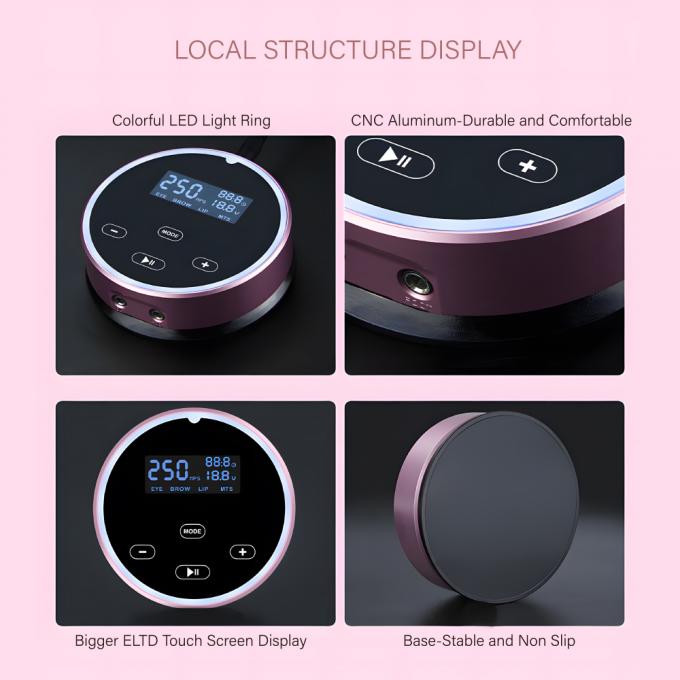 Powerful Universal Lip Brow Microblading Machine Electric Permanent Makeup with Touch Screen Panel and Rotary Machine 8