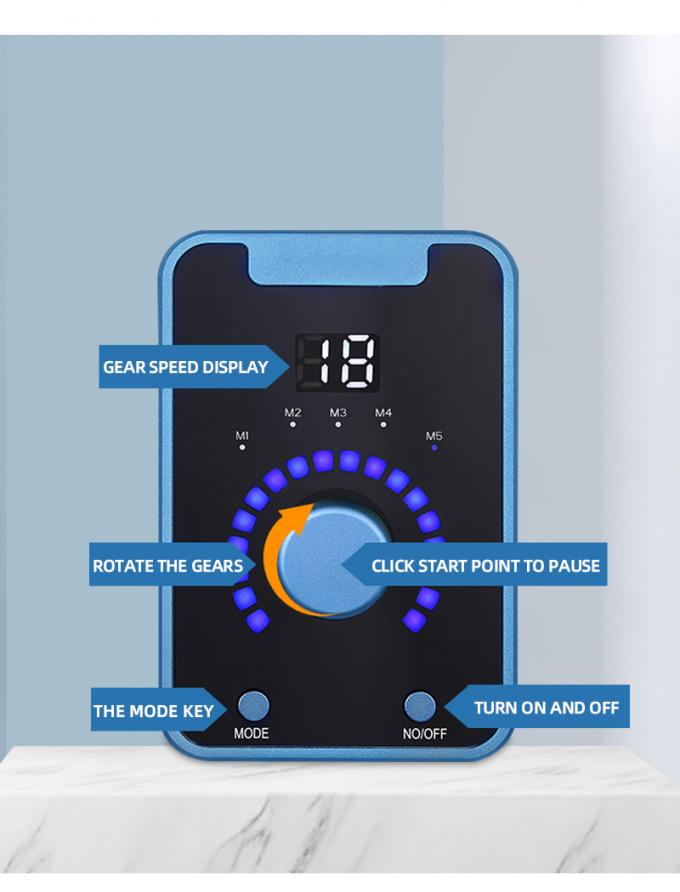 Electric Gun Type SMP Scalp Micropigmentation Device with Permanent Makeup and Swiss Motor Tattoo Machine in Black Blue 6