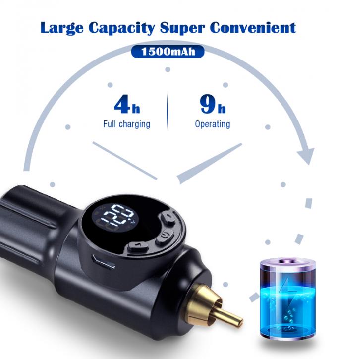 67g Wireless Tattoo Power Supply Superior Performance for Professional Artists 0
