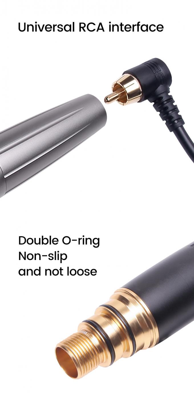 Coreless Motor Stainless Steel Red Microblading Eyebrow Lips Eyeliner Tattoo Gun 3