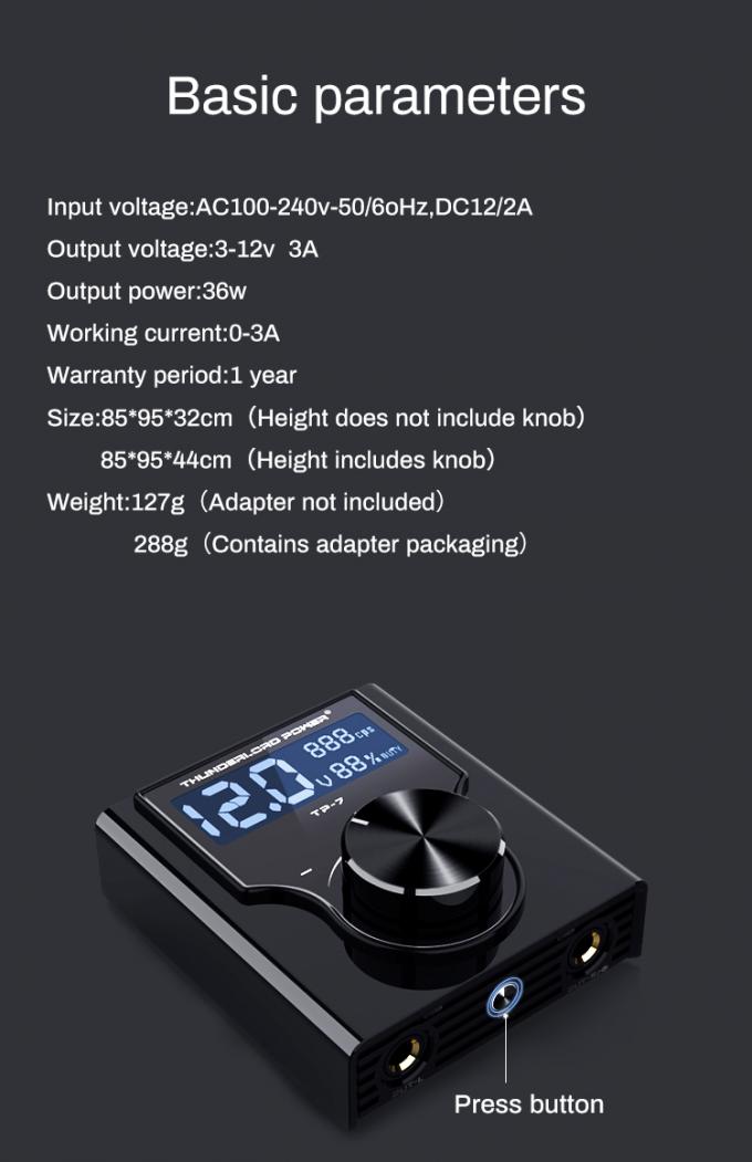 Wireless Battery Tattoo Machine Power Supply for Tattoo Shop in Made and Affordable 5