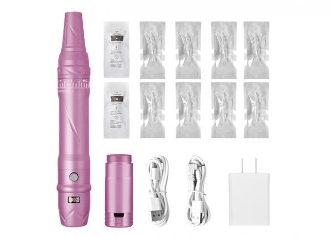 Wireless PMU Machine Tattoo Pen , Electric Microblading Makeup Tattoo Machine 0