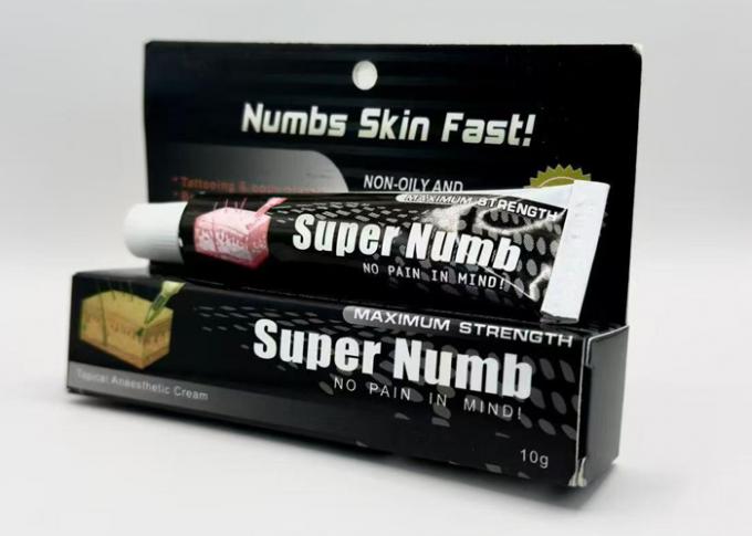 White Color 10g Super Numb Tattoo Numbing Cream Laser Removal Cream 0
