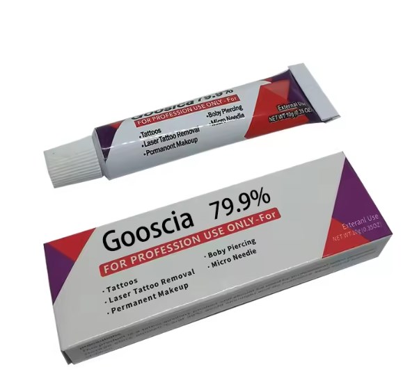 79.9% Goosica  Permanent Makeup Tattoo Gel , Eyebrow Tattoo Cream Dr Numb 0
