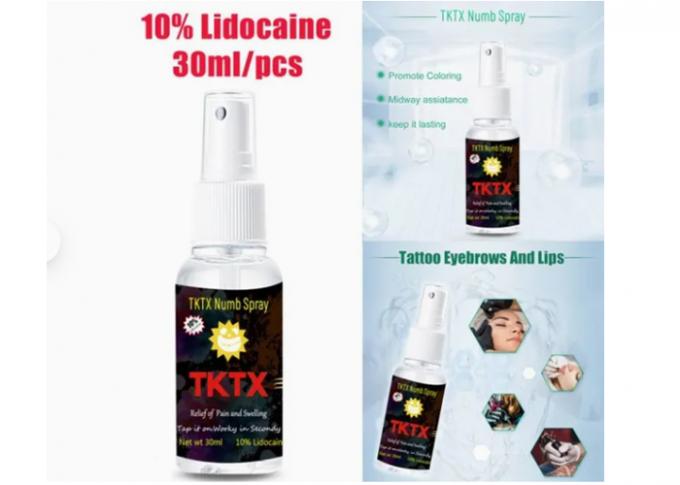 New Tktx Anesthetic Foam Numbing Spray Tattoo Supply for Painless 2
