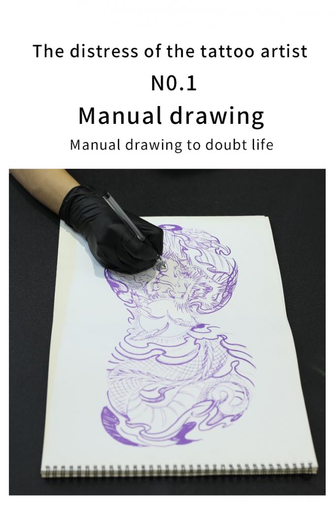 12000mAh Mini Tattoo Stencil Printer Thermal Copier Machine Wireless Transfer Printer Tattoo Printer Machine 0