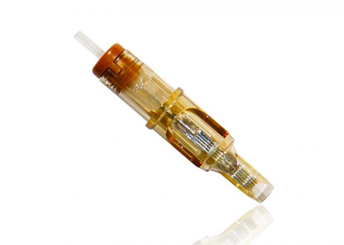 20Pcs/Box Yellow  Cartridge Tattoo Eyebrow  Permanent Makeup Needles 4