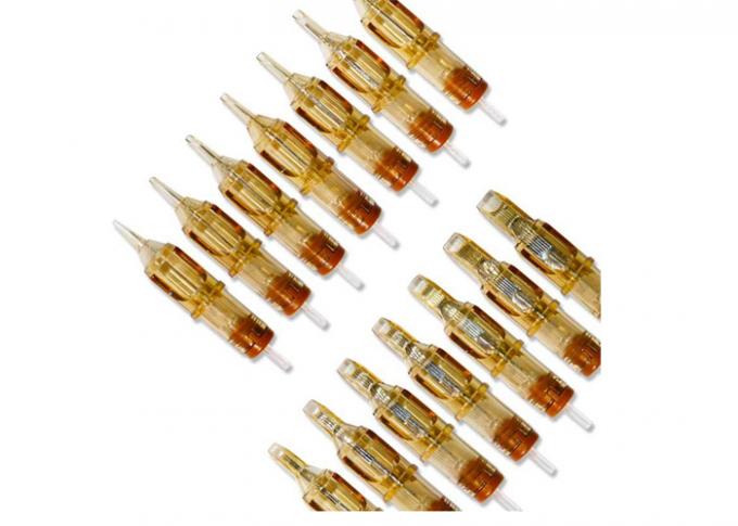 20Pcs/Box Yellow  Cartridge Tattoo Eyebrow  Permanent Makeup Needles 2