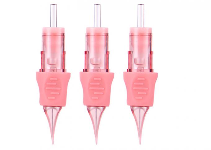 Pink Professional Permanent Makeup Cartridge Needles 3