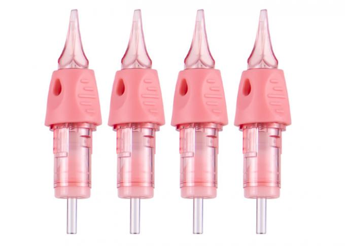 Pink Professional Permanent Makeup Cartridge Needles 1