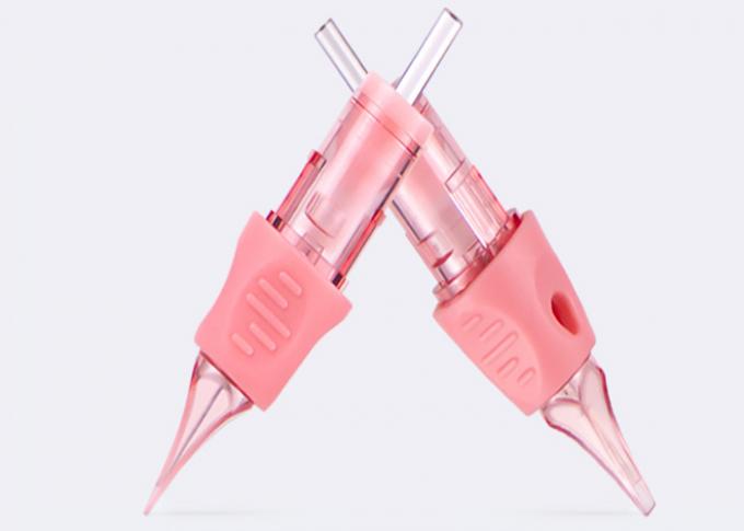 Pink Professional Permanent Makeup Cartridge Needles 0