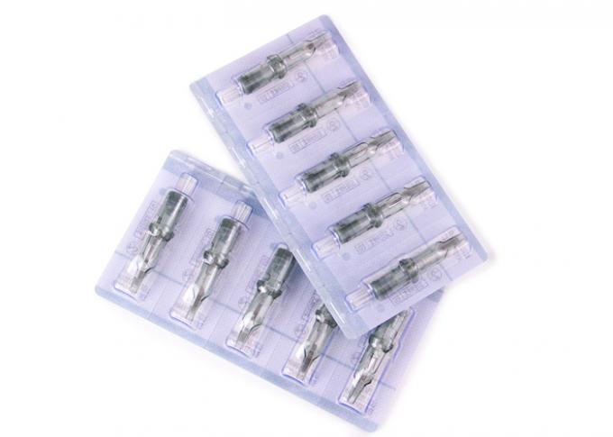 Stainless Steel Semi Permanent Makeup Needles in Green Color 1